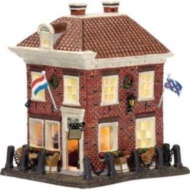Kersthuisje restaurant bolwerk uit sloten